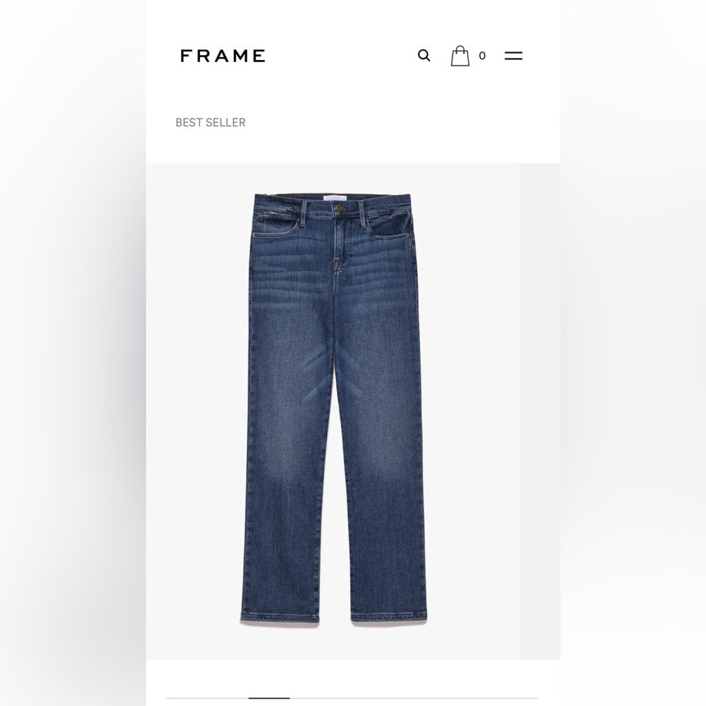 Frame- Women’s Denim- Le High Straight (Bestia)